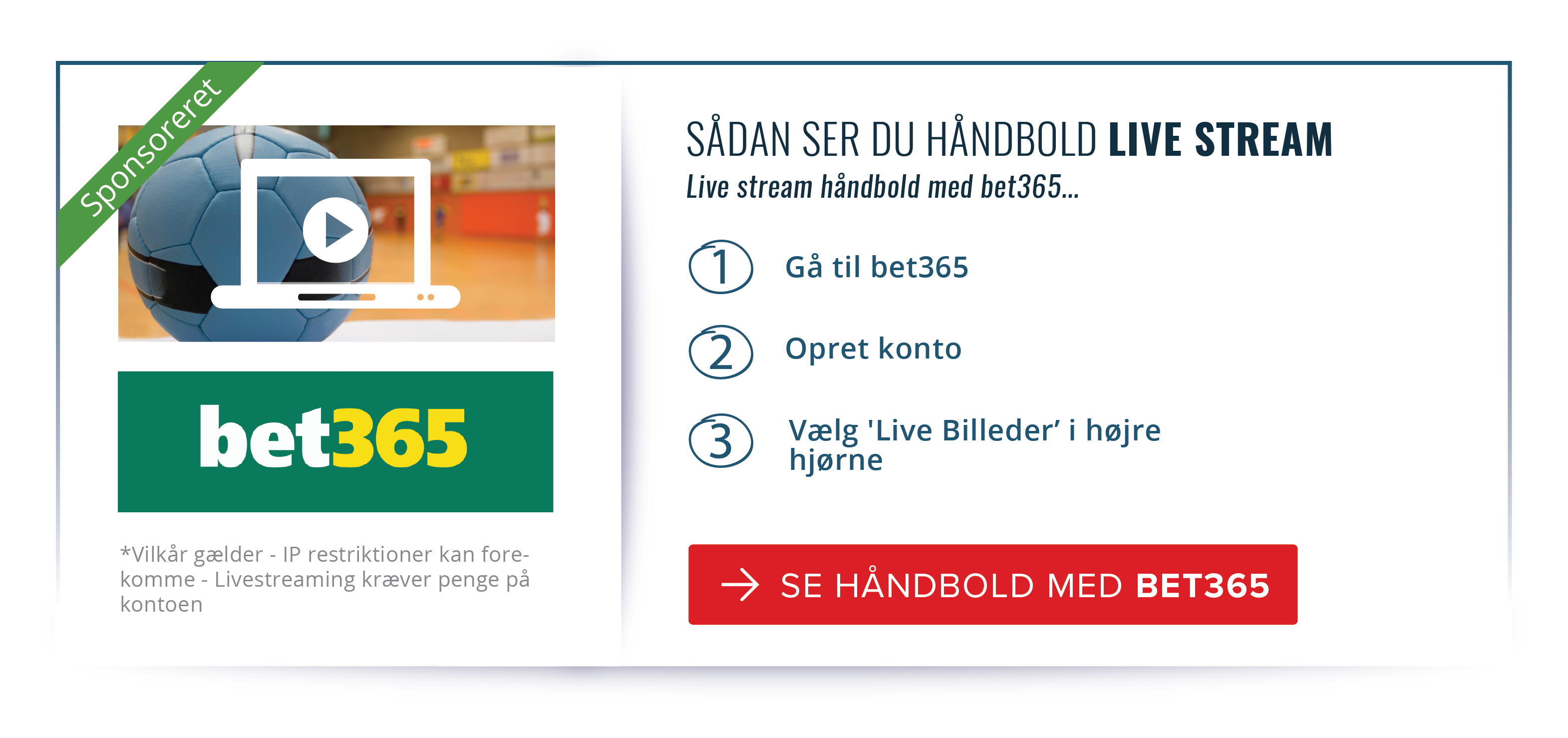 bet365 håndbold